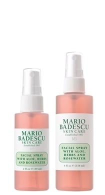 Facial Spray with Aloe, Herbs & Rosewater Duo 2 oz & 4 oz