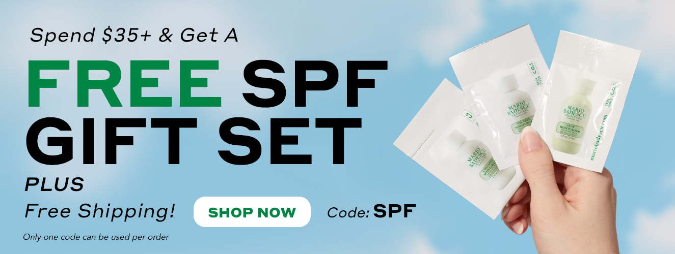 Receive 3 Free SPF Samples! Use Code: SPF