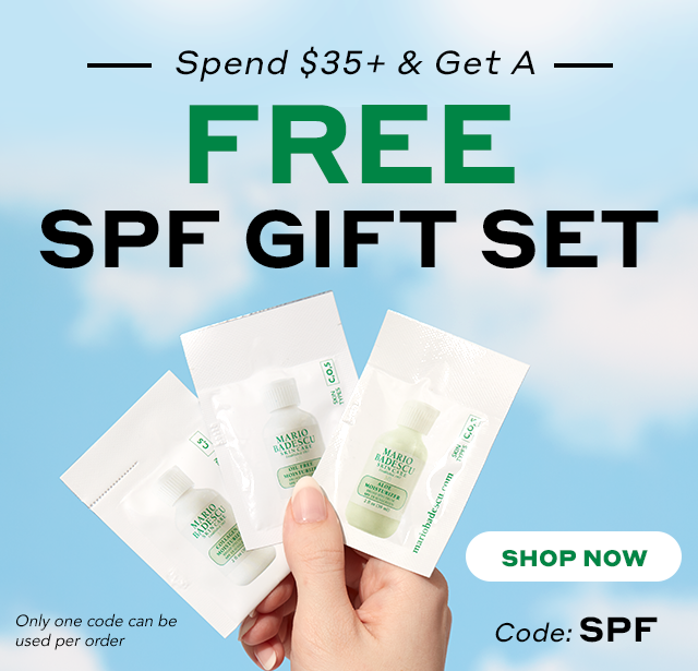 Receive 3 Free SPF Samples! Use Code: SPF
