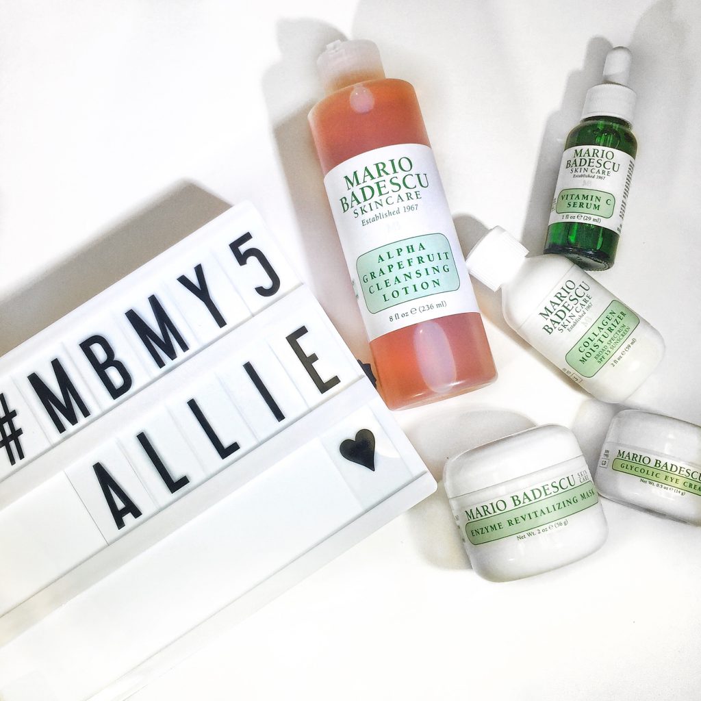 Allie's favorite five products
